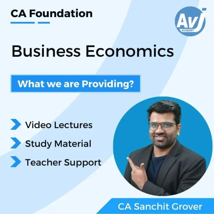 AVJ Academy - CA Foundation,CA Inter and CA Final