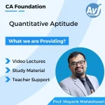 Ca Foundation Quantitative Aptitude