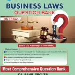 Business Laws Question Bank for CA Foundation | Latest ICAI Pattern