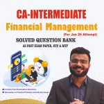 CA Inter Group 2 Financial Management Book | By CA Divyank Gyanchandani – AVJ Academy