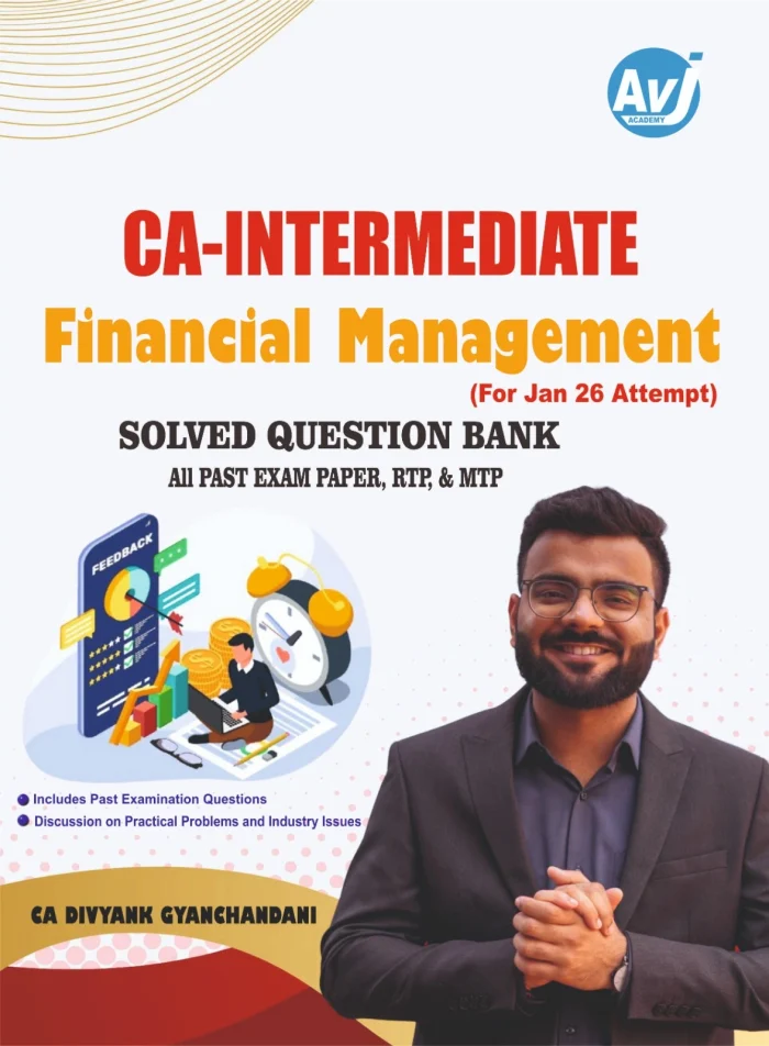 CA Inter Group 2 Financial Management Book | By CA Divyank Gyanchandani ...