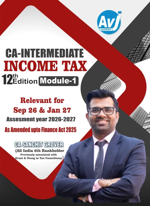 Income Tax Module 1 CA Inter Group 1 Question Bank by CA Sanchit Grover