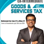 Goods and Services Tax (GST) CA Inter Group 1 Book by CA Sanchit Grover