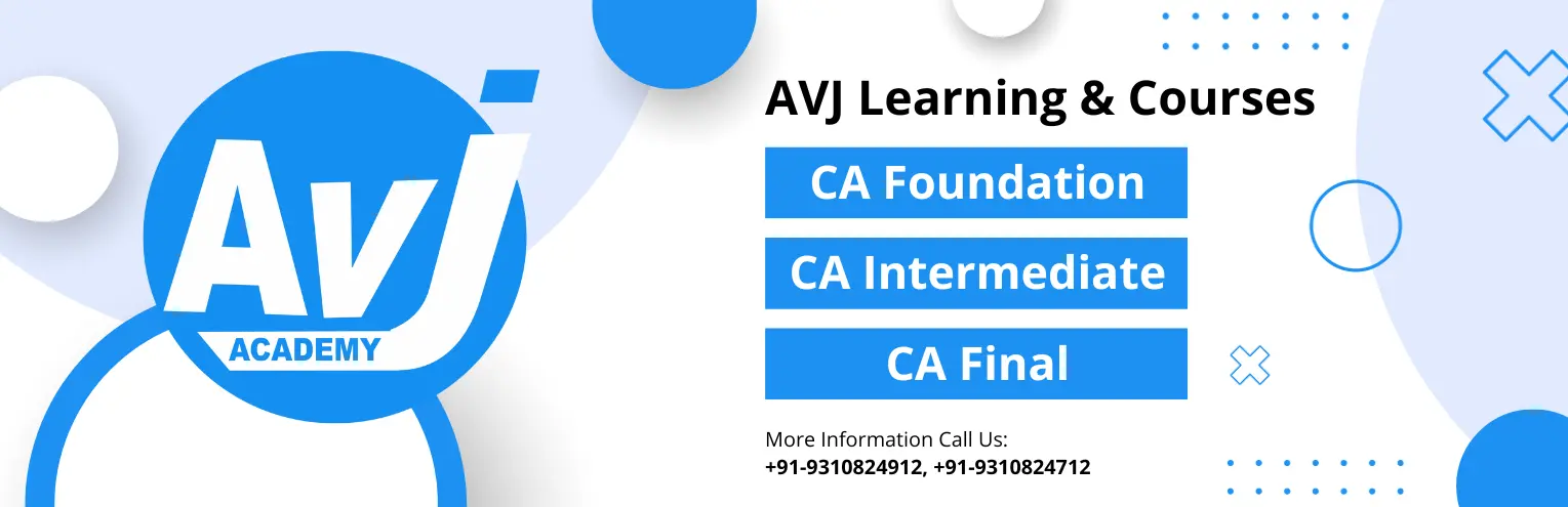 AVJ Academy - CA Foundation,CA Inter and CA Final